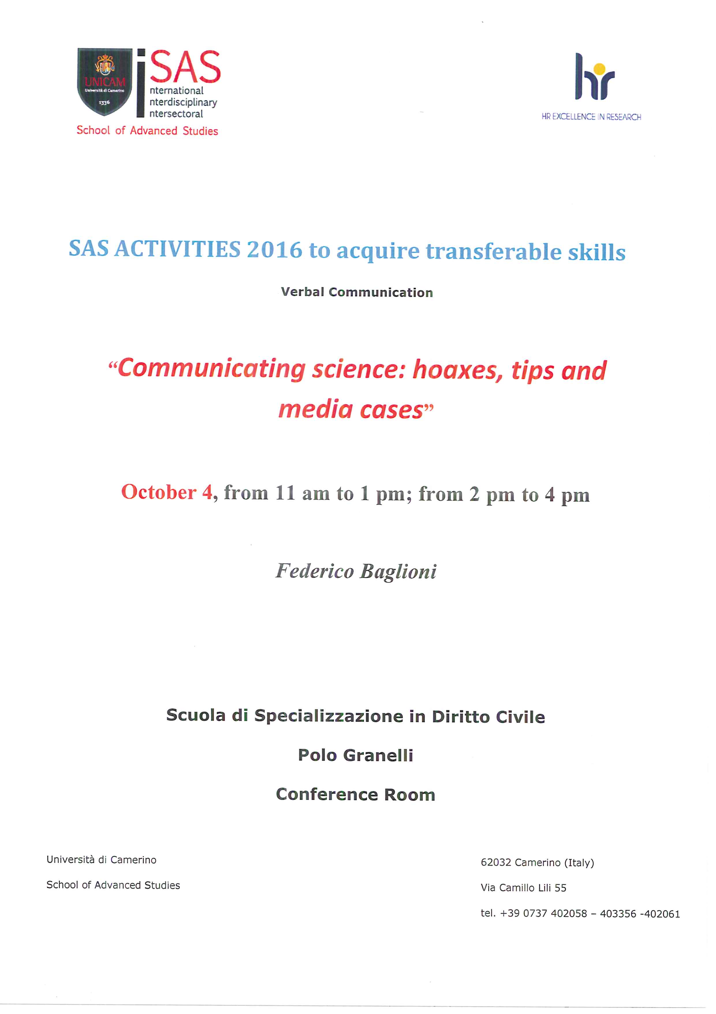 Science communication