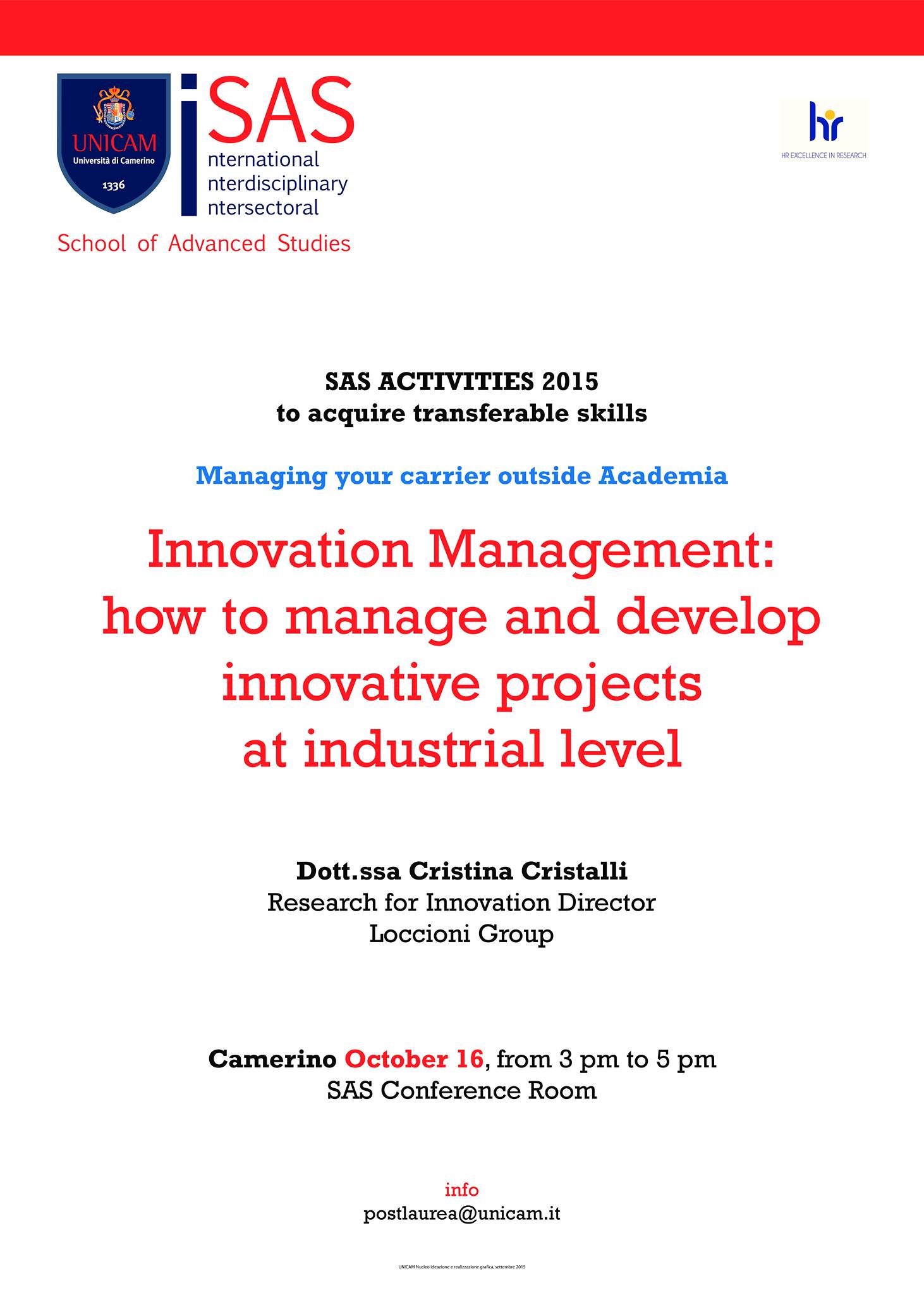 Innovation management