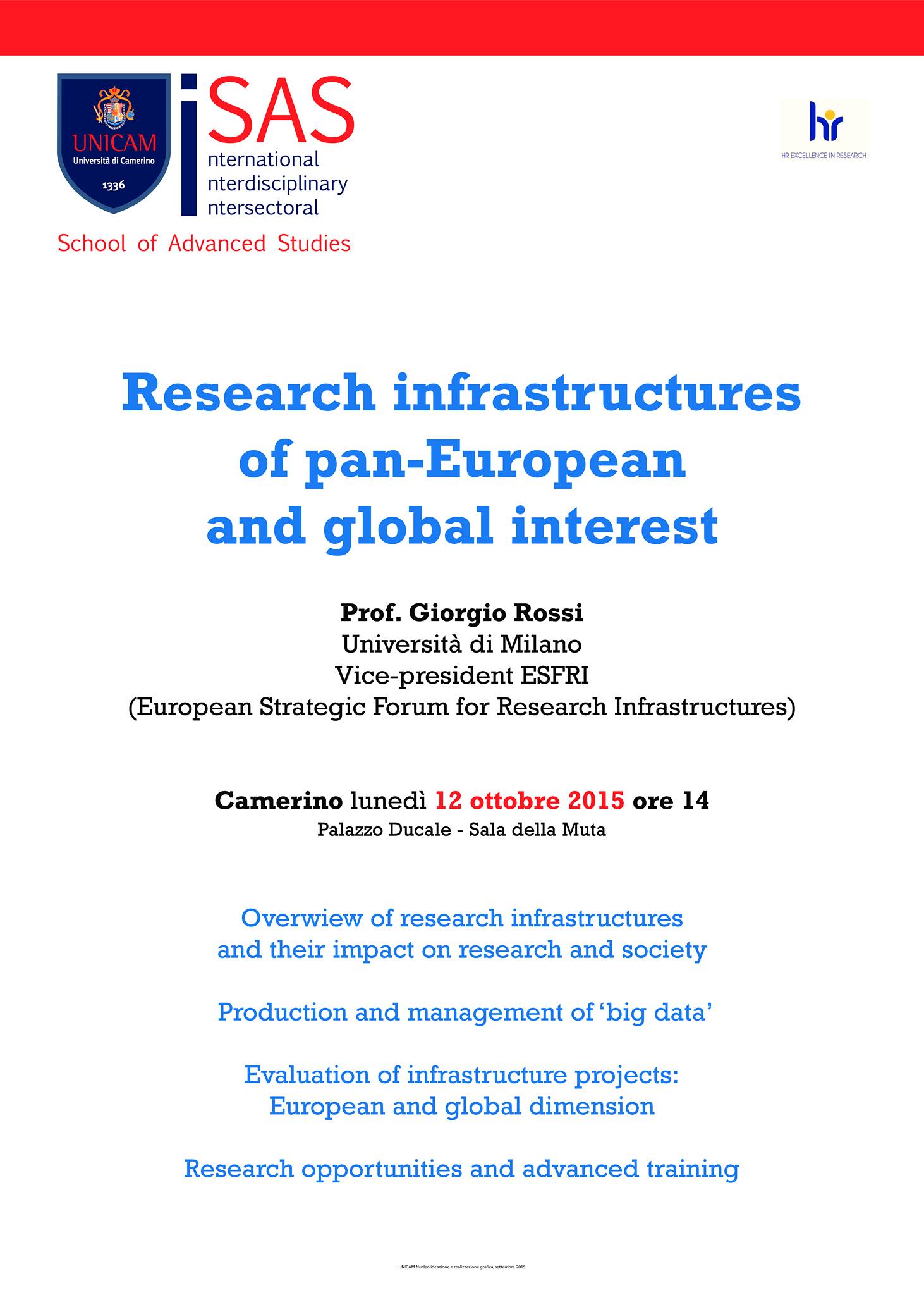 Research Infrastructures of pan-European and global interest
