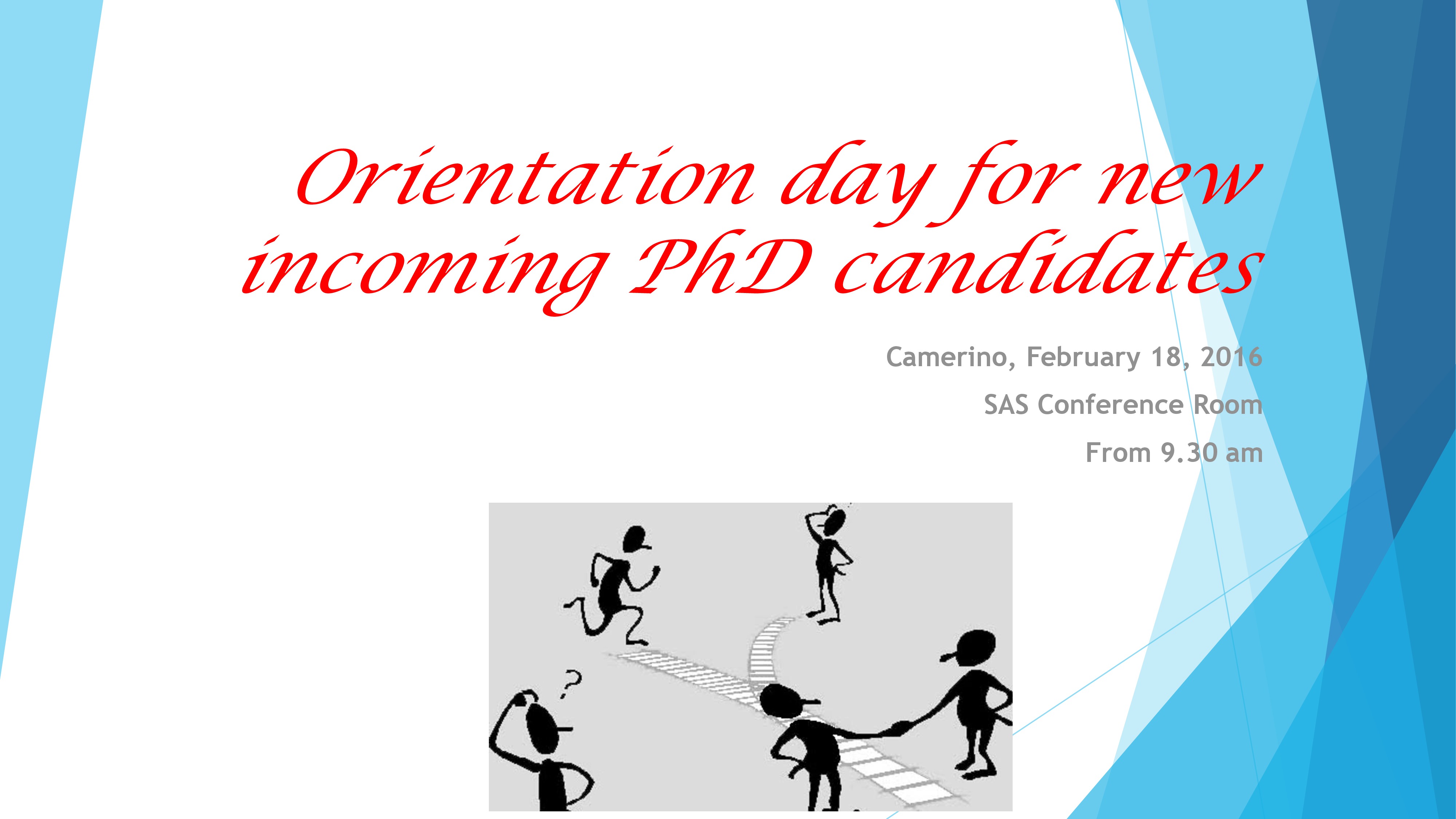 Orientation day
