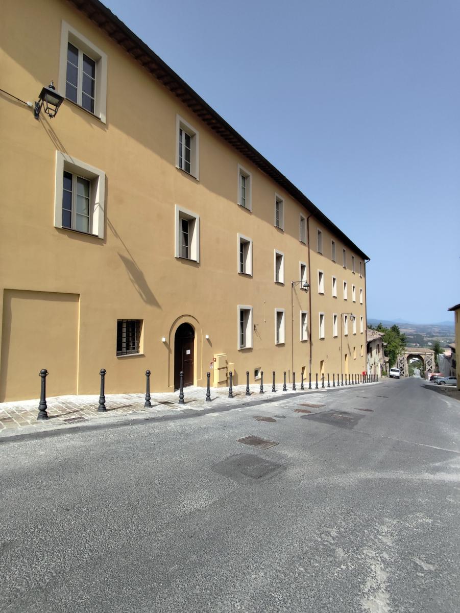 Exterior view of the Santa Caterina Campus in Via Viviano Venanzi, Camerino
