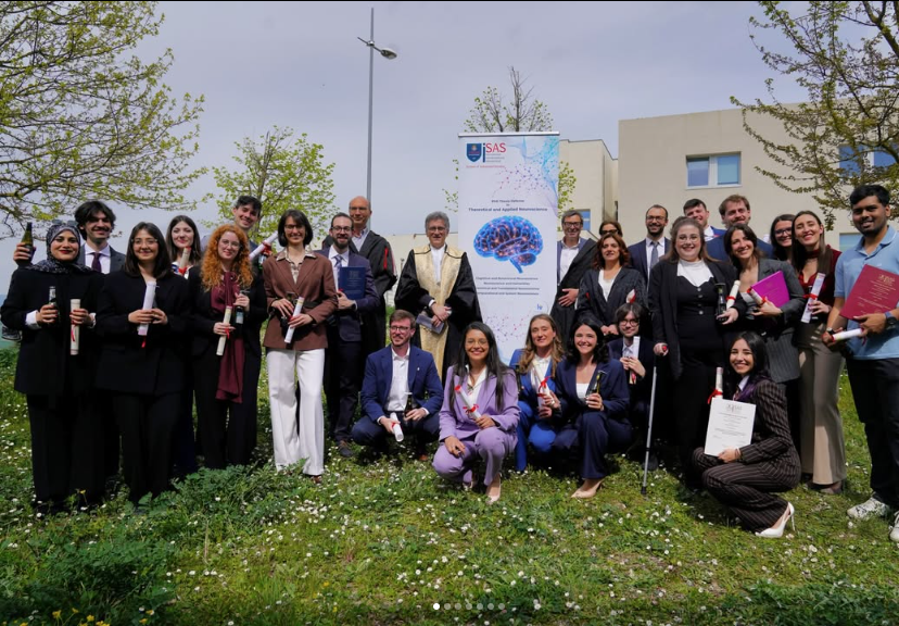 PhD graduates and members of the Theoretical and Applied Neuroscience community at UNICAM