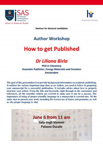 Author workshop