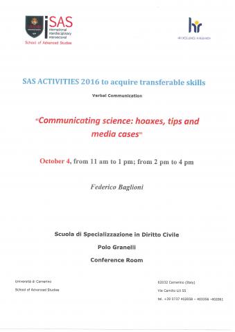Science communication