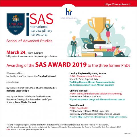 SAS AWARD 2019 SAS AWARD 2019