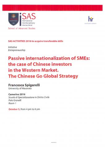 Internationalization of SME